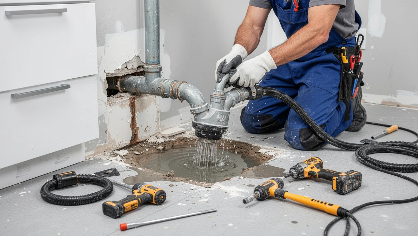 Burst Pipe Cleanup