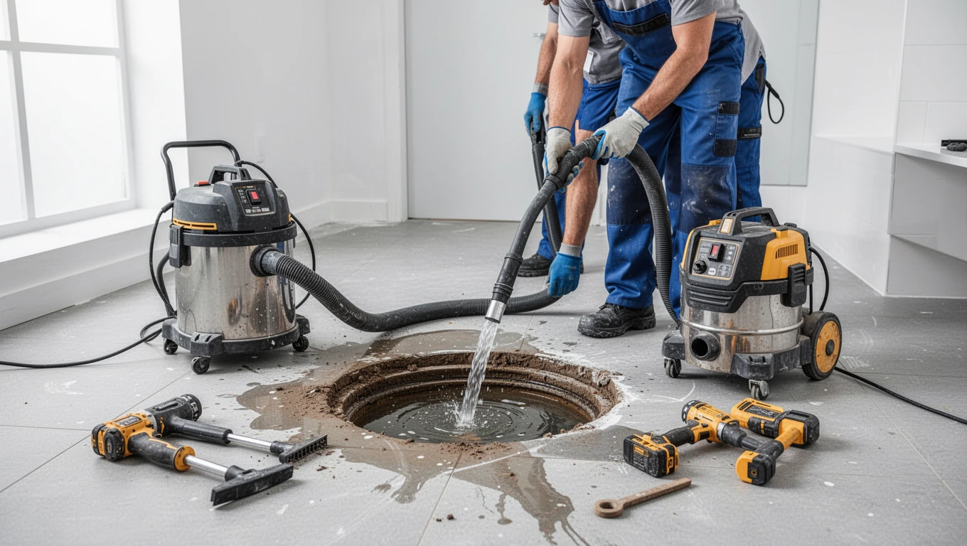 Sewage Backup Cleanup